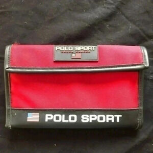 Ralph Lauren Polo Sport Vintage Red Wallet